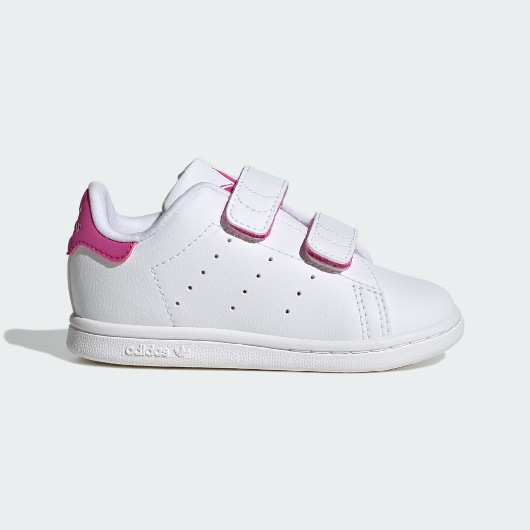 Adidas Stan Smith Comfort Closure Kids Cloud White / Cloud White / Semi Lucid Fuchsia