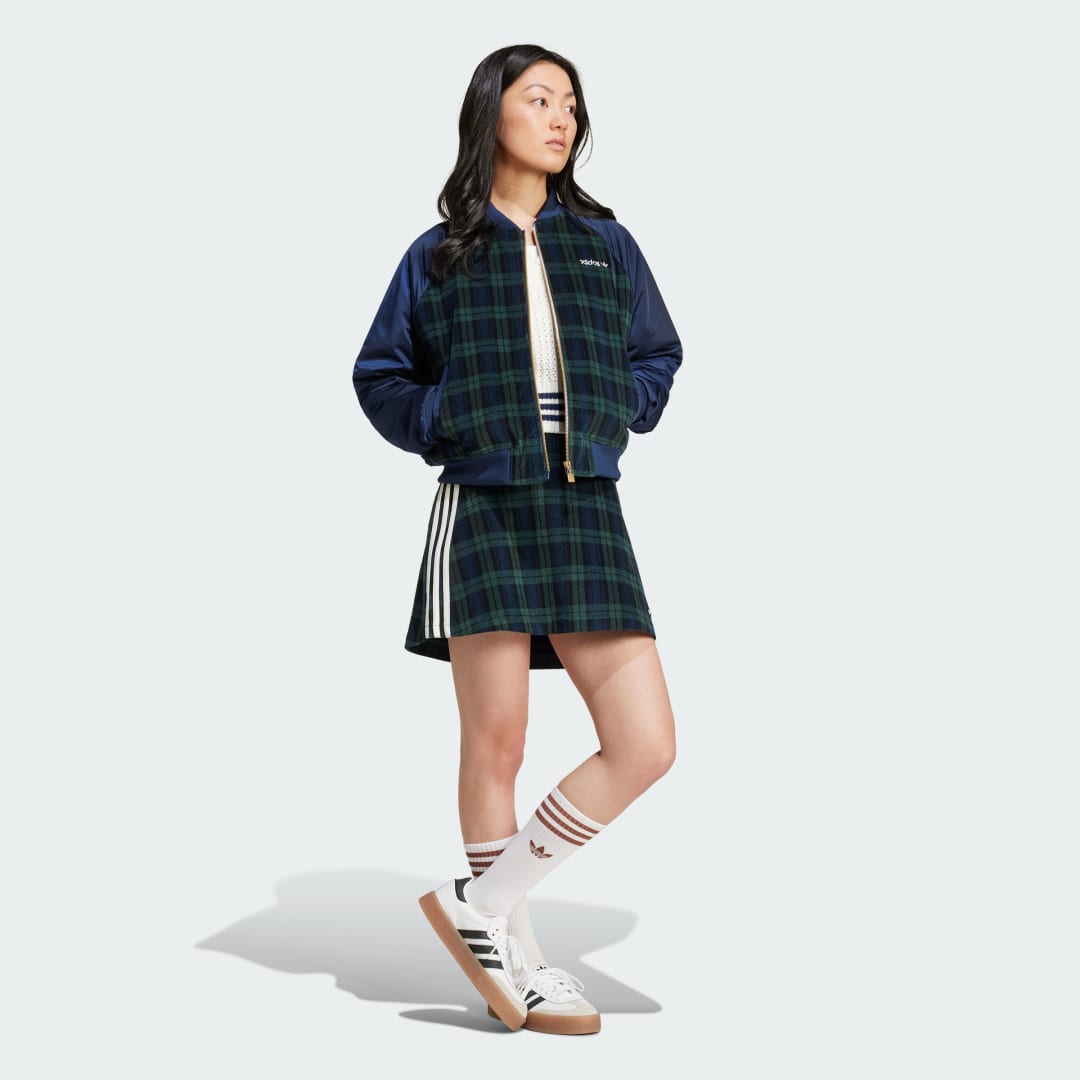 Veste tartan Collegiate