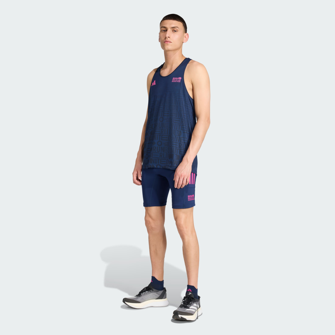 Adidas BMW BERLIJN-MARATHON 2025 KORTE LEGGING HEREN