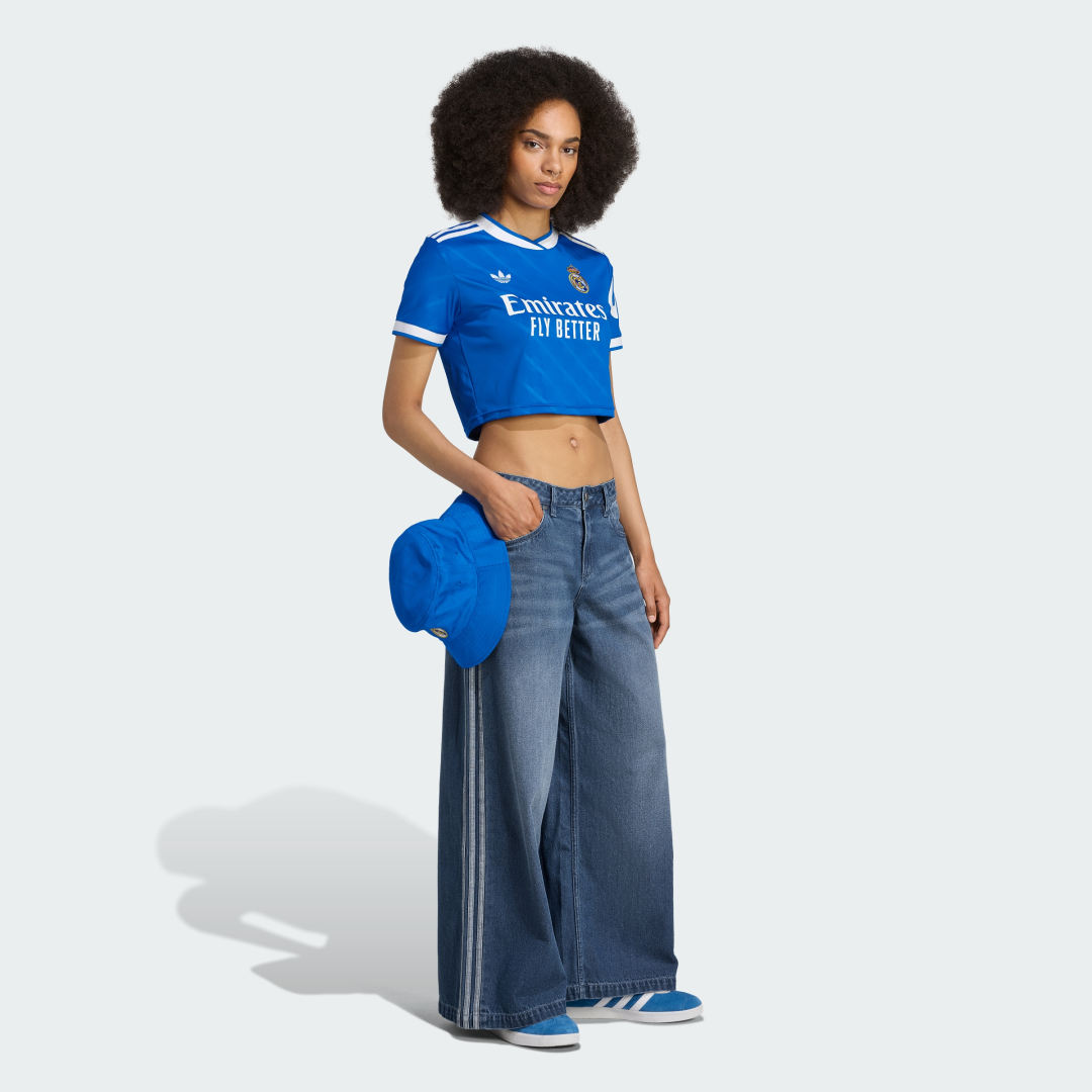 Adidas Real Madrid 25 26 Cropped Derde Shirt