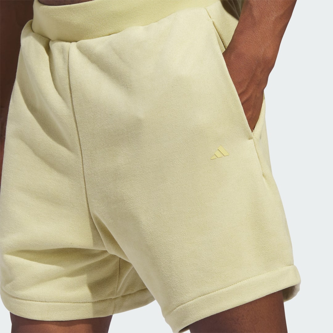 

adidas Shorts Basketball Sueded Unisex, Halo oro