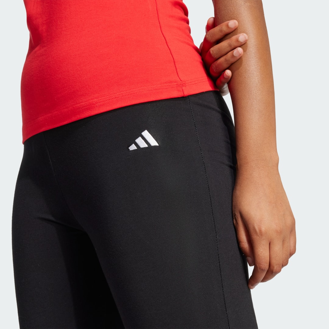 Adidas Essentials Small Logo Flared Legging