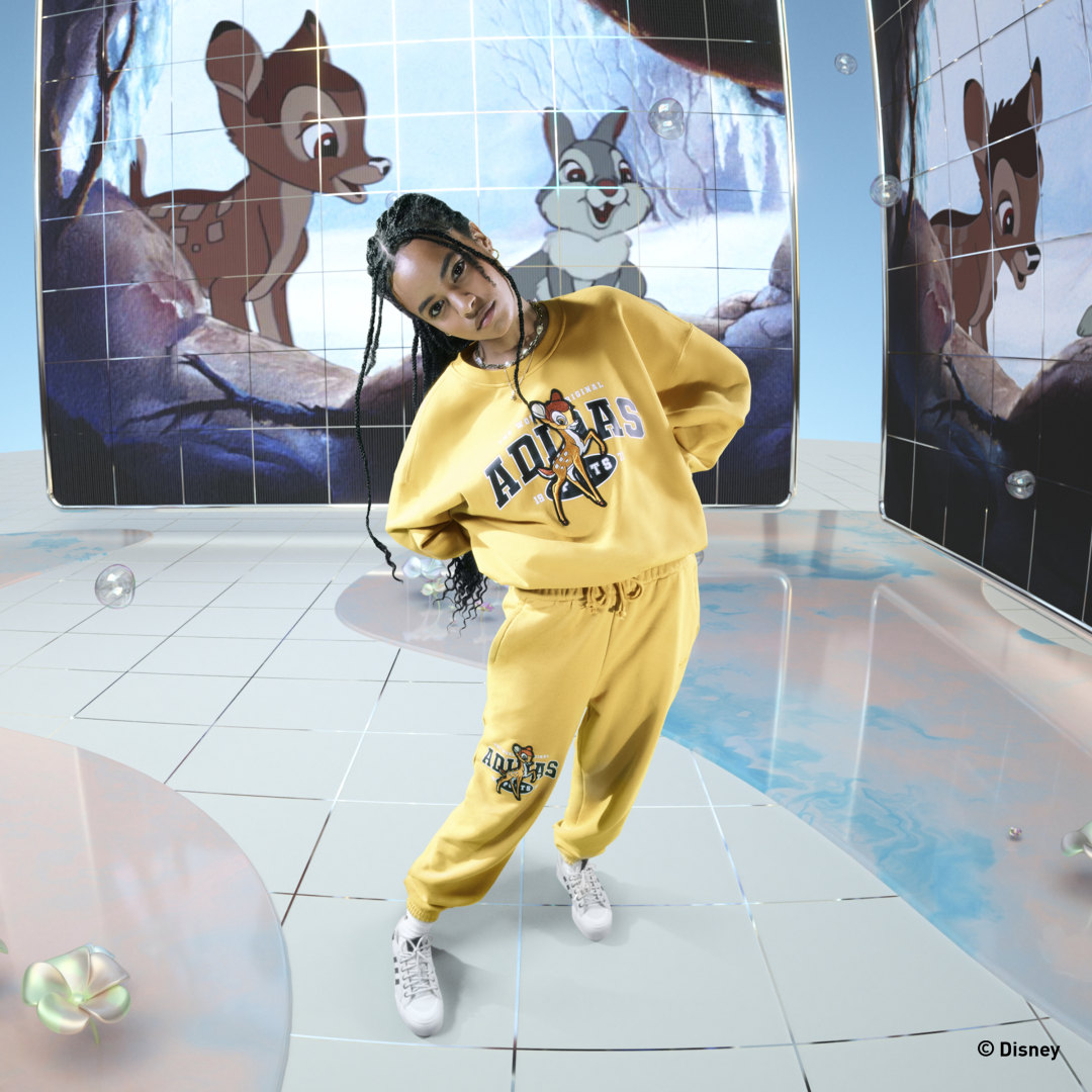 фото Брюки disney bambi graphic adidas originals