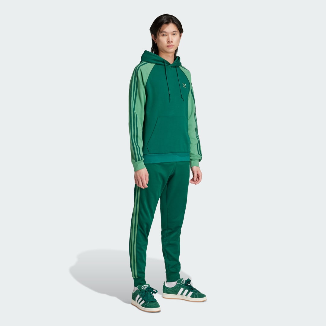 Sweat-shirt à capuche Colorblocked SST