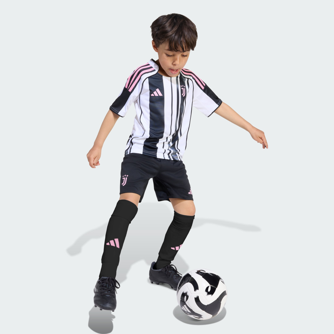 Adidas Juventus 25 26 Mini-Thuistenue Kids