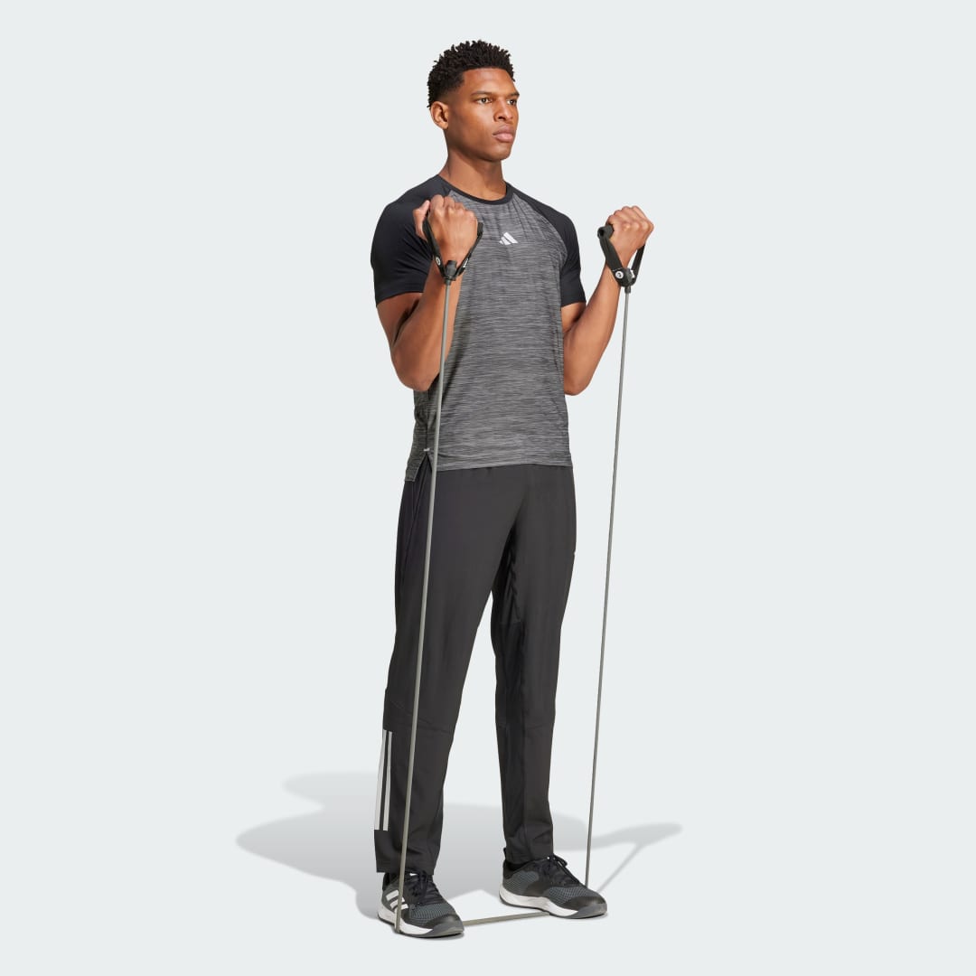 Adidas Gym+ Training 3-Stripes T-shirt