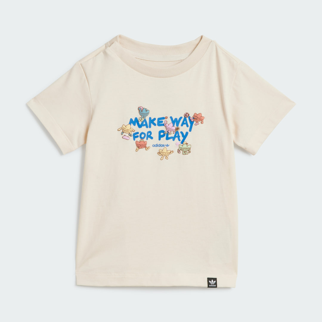 

adidas TEE TEE Niño  - Niño Originals, Wonder blanco