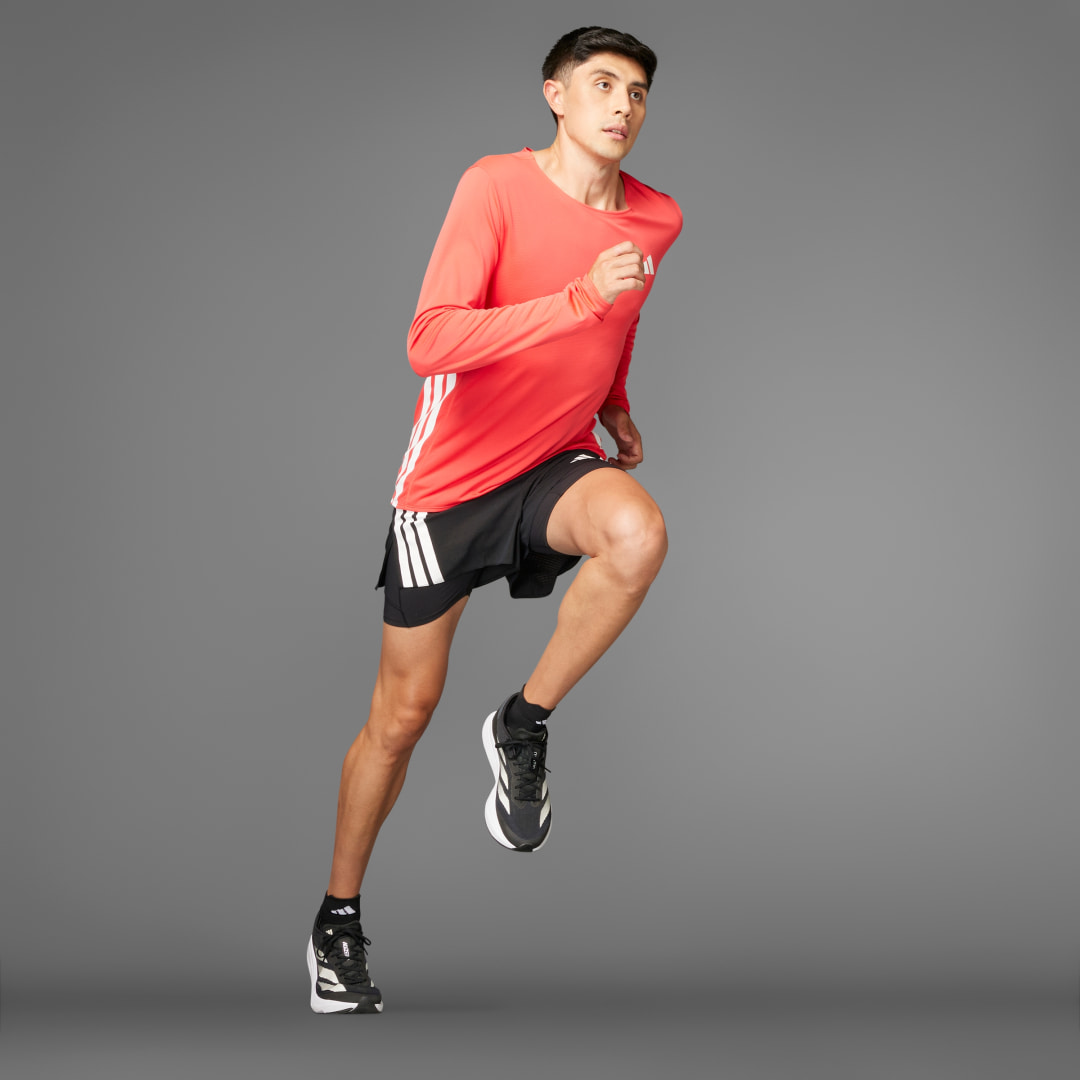 Adidas Adizero Running 2-in-1 Gel Pocket Short
