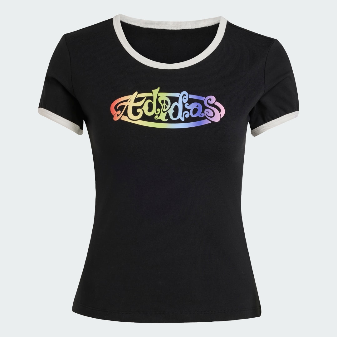 T shirt graphique slim adidas x Jeremy Scott Pride - vue 8