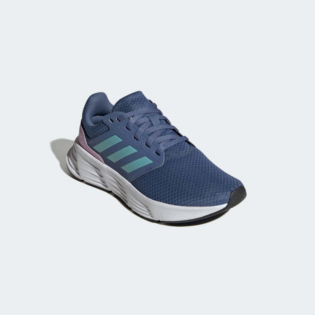 

adidas Tenis Galaxy 6 Mujer, Crew azul/light aqua/bliss lilac