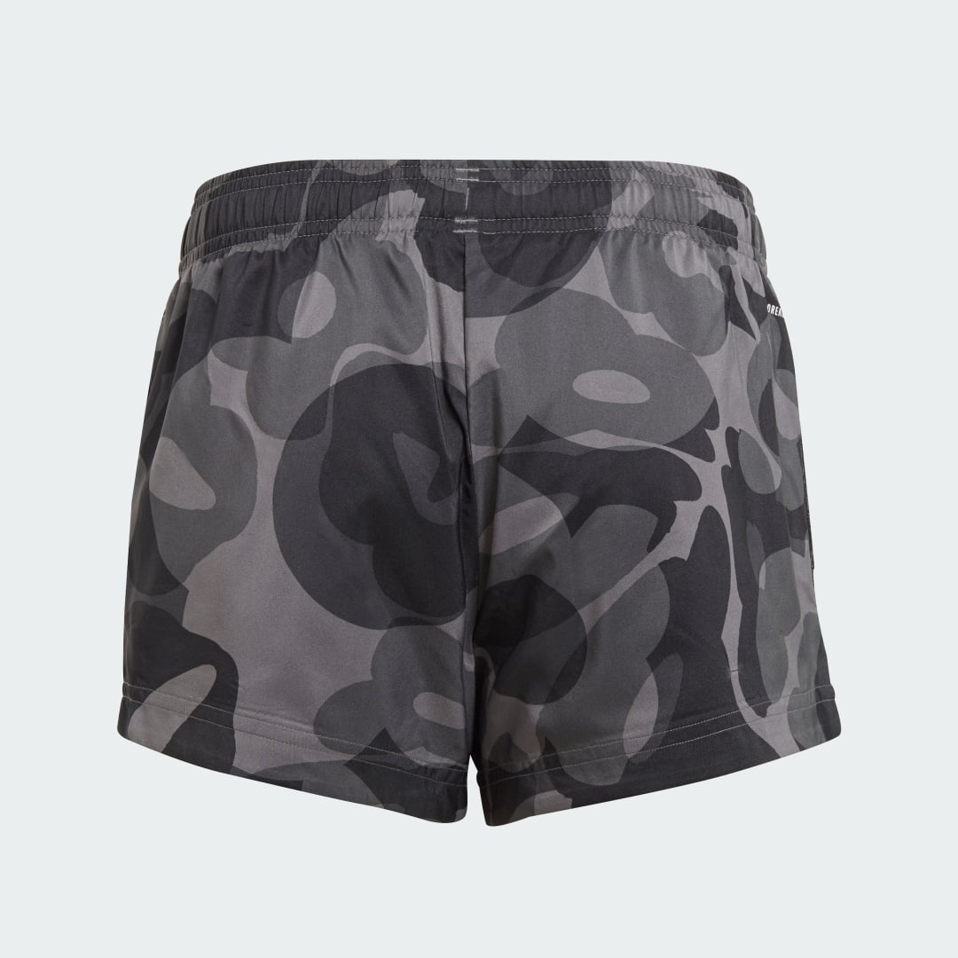 Thumbnail - Essentials AEROREADY Seasonal Print Kids Shorts