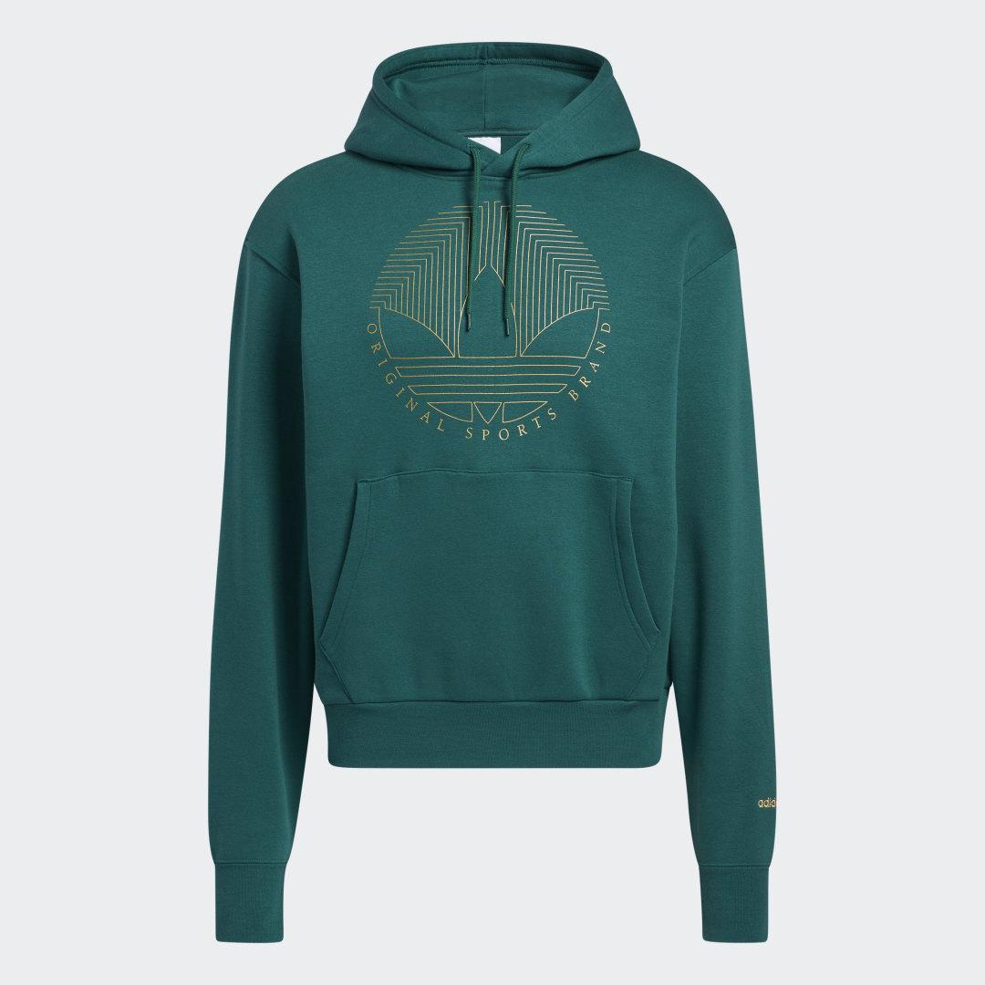 фото Худи deco trefoil adidas originals