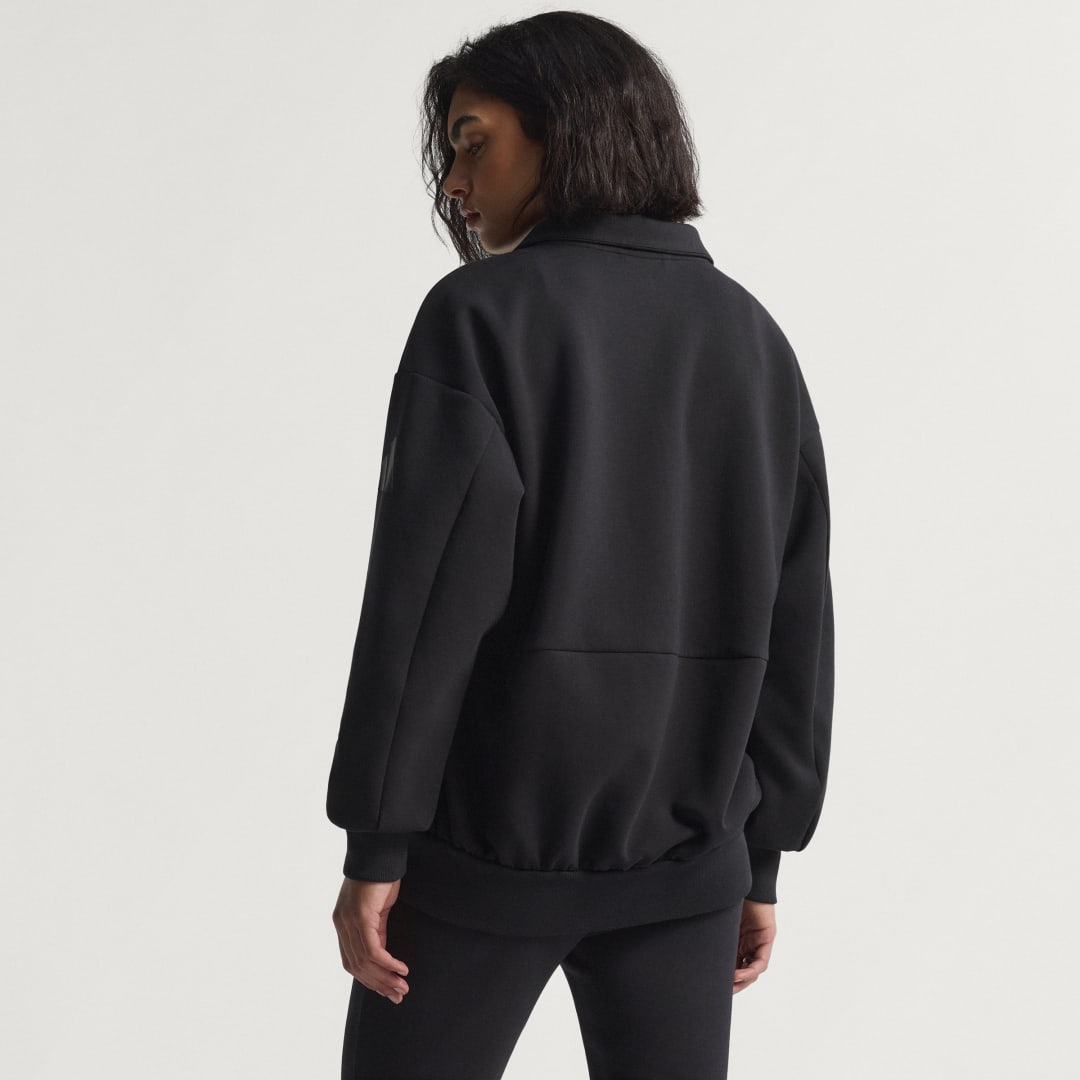 Thumbnail - ALL SZN Soft Lux Loose Reißverschlussjacke