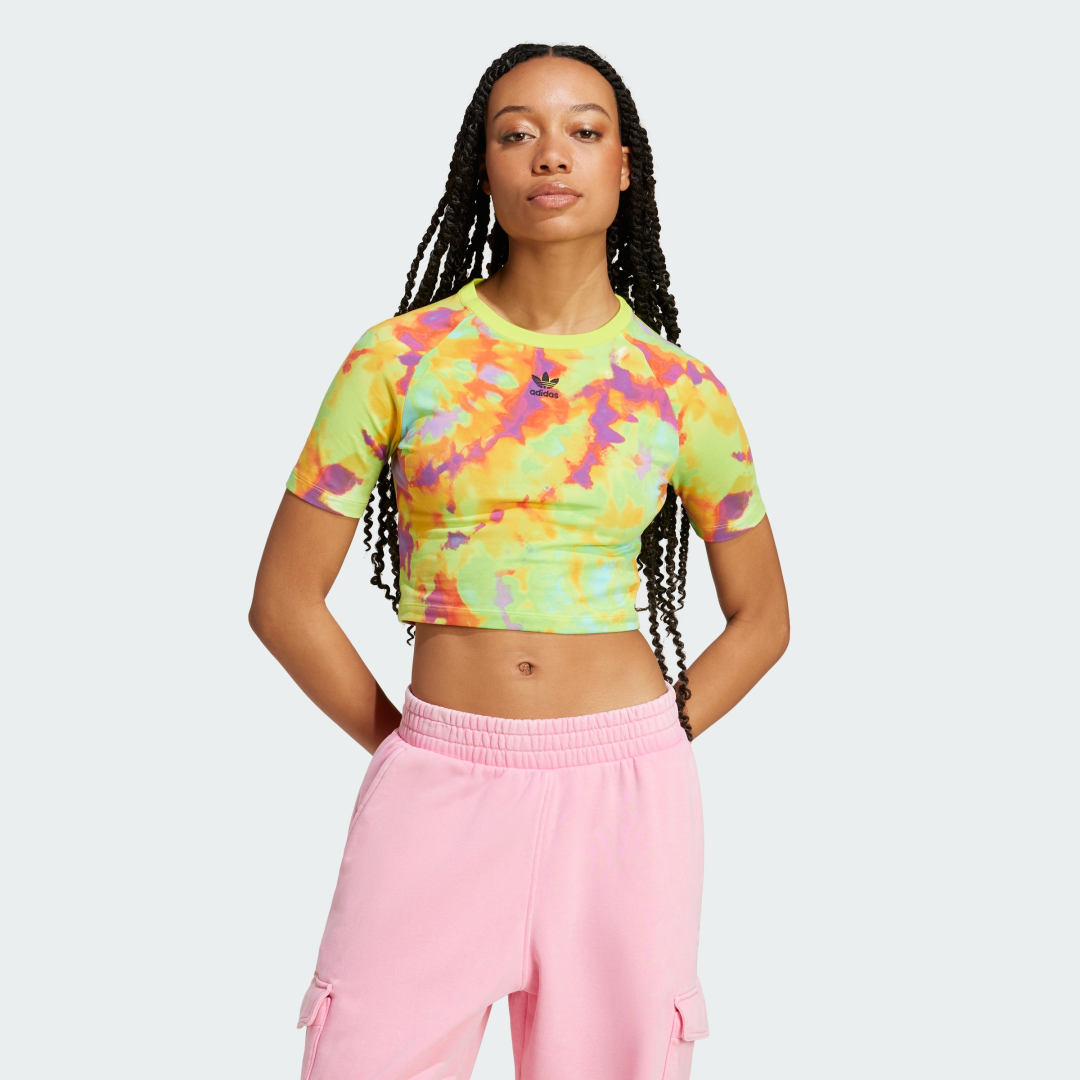 Camiseta corta Tie-Dyed