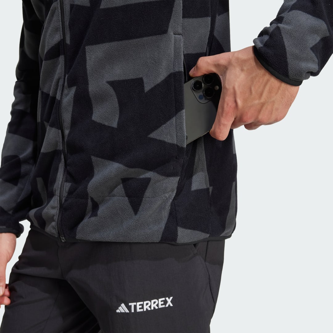 Adidas Terrex Multi Printed Fleece Ritsjack