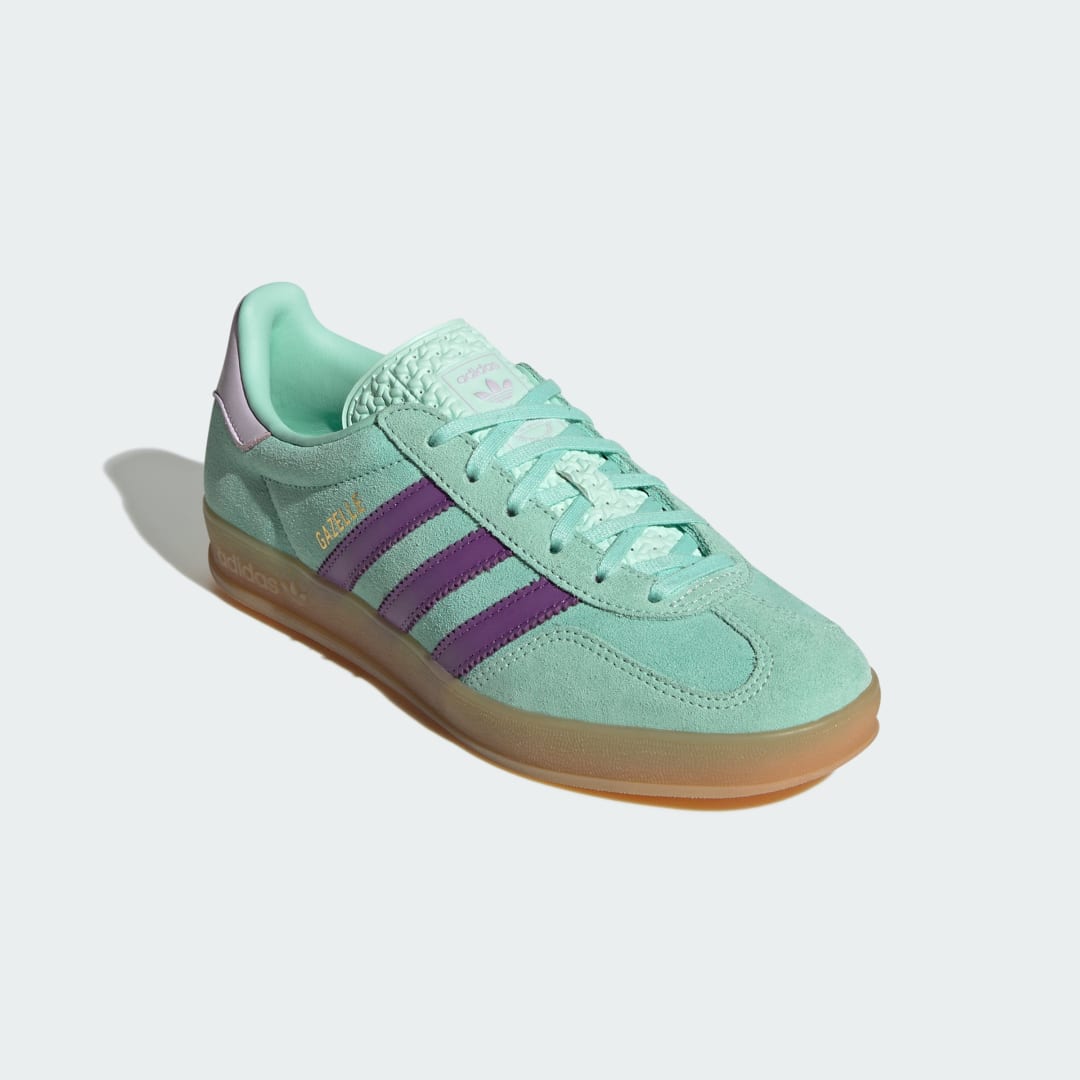 Adidas Gazelle sneaker Clear Mint / Active Purple / Ice Lavender