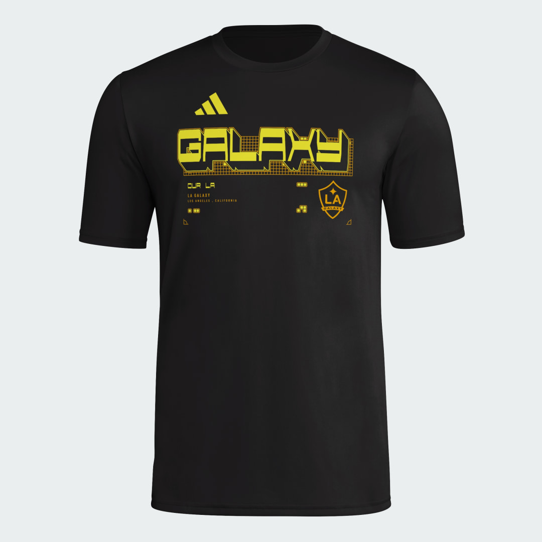 adidas LA Galaxy Mens Short Sleeve Pregame T-shirt - $40.00 at Adidas