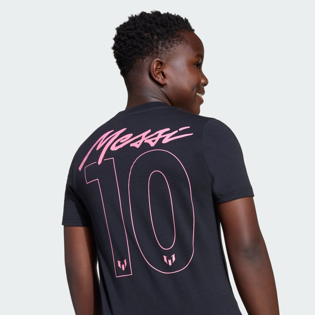 Adidas Messi Name & Number Graphic T-shirt Kids