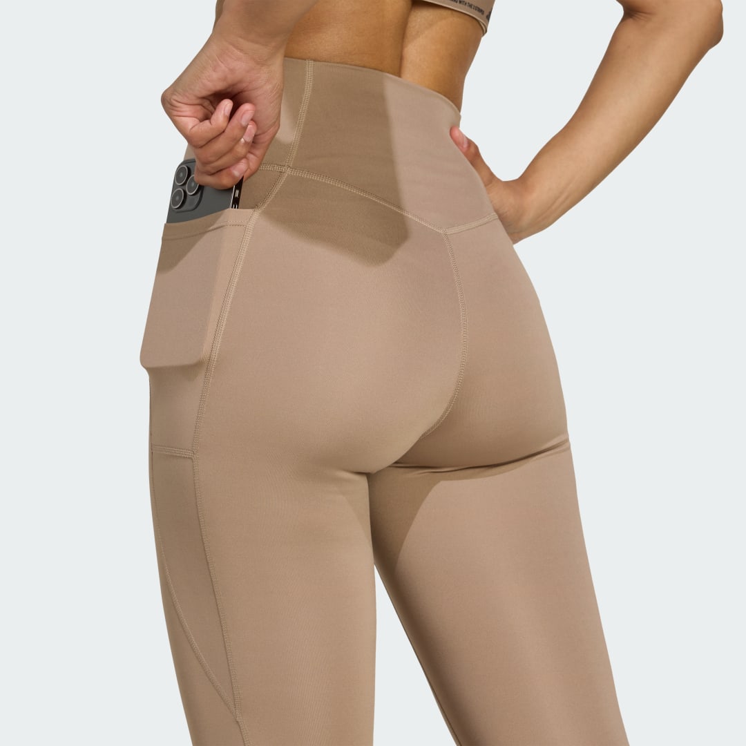 Adidas Optime Essentials No Front Rise Seam 7 8 Legging