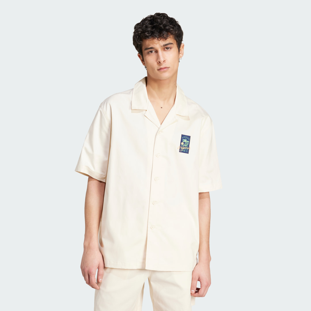 

adidas OLL GK Shirt Hombre, Wonder blanco