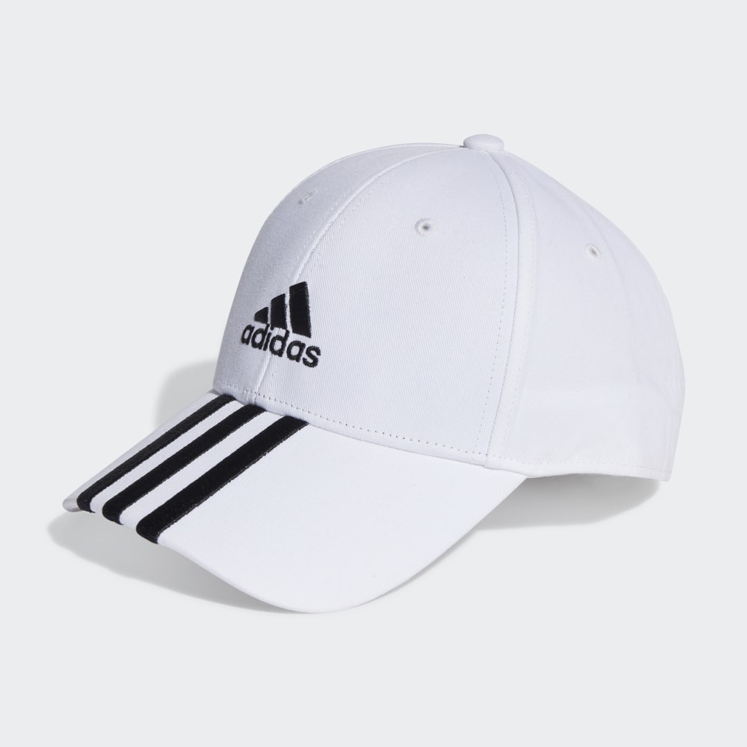Casquette de baseball sergé de coton 3 bandes