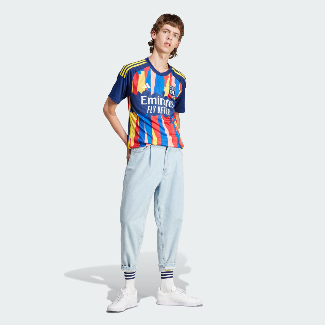 Adidas Performance Olympique Lyonnais 23 24 Derde Shirt