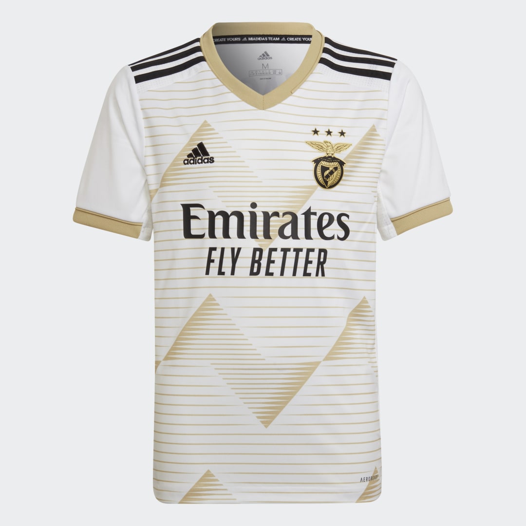Adidas Benfica Kids Ss Third Shirt 2020 21 Ex3537 Footy Com