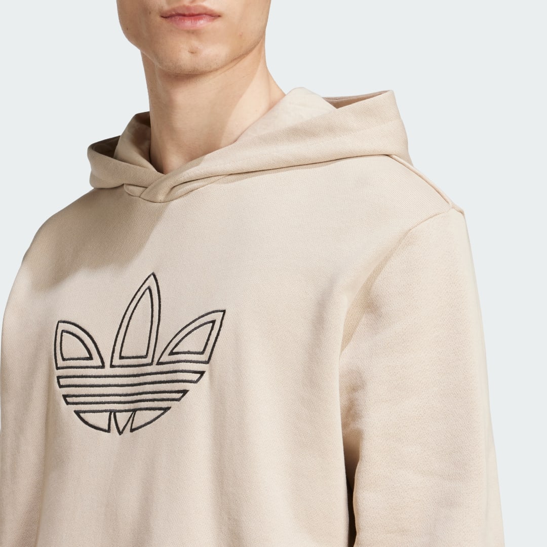 Adidas Outlined Trefoil Hoodie