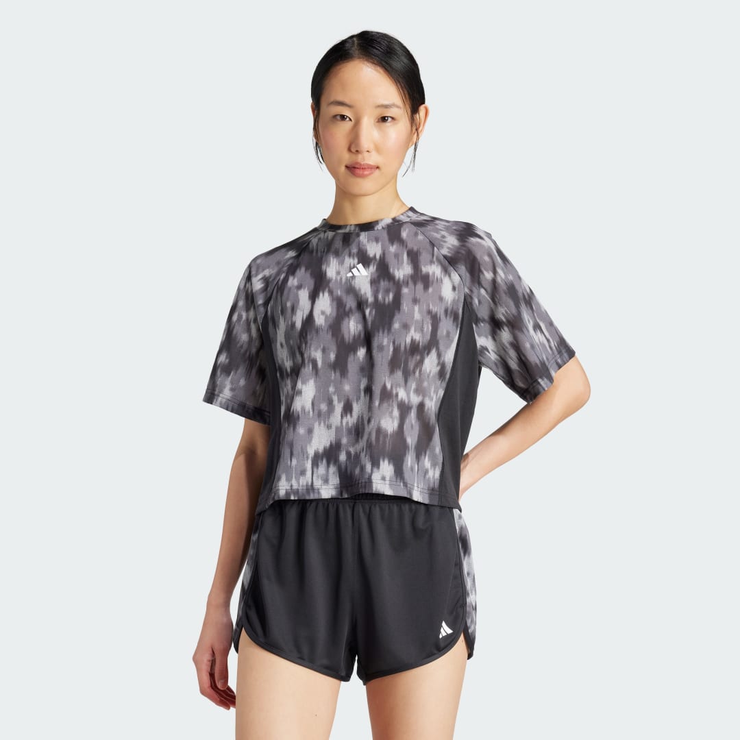 T shirt imprimé floral intégral tie and dye Train Essentials