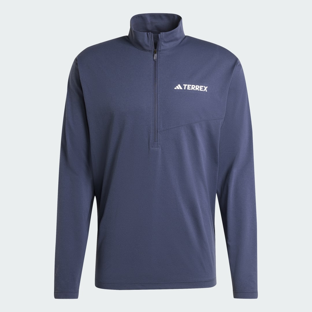 Adidas Terrex Multi Climacool Longsleeve met Halflange Rits