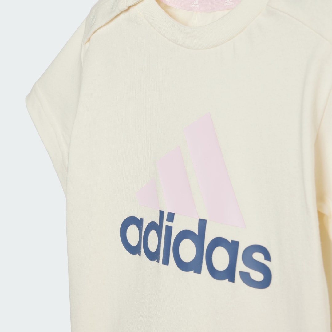 Adidas Essentials Organic Cotton T-shirt en Short Set