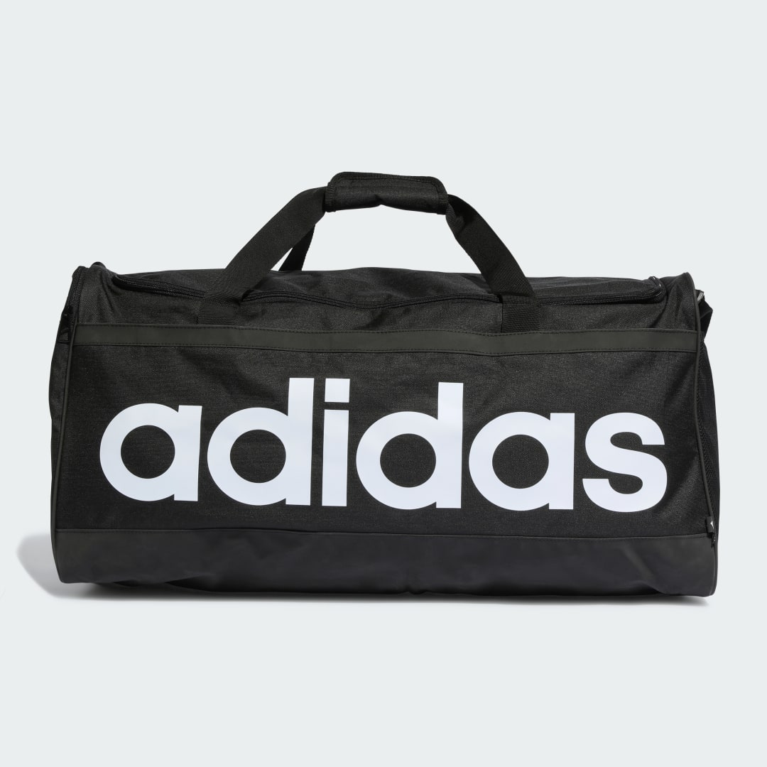 

adidas Maleta Deportiva Grande Essentials Unisex, Negro/blanco