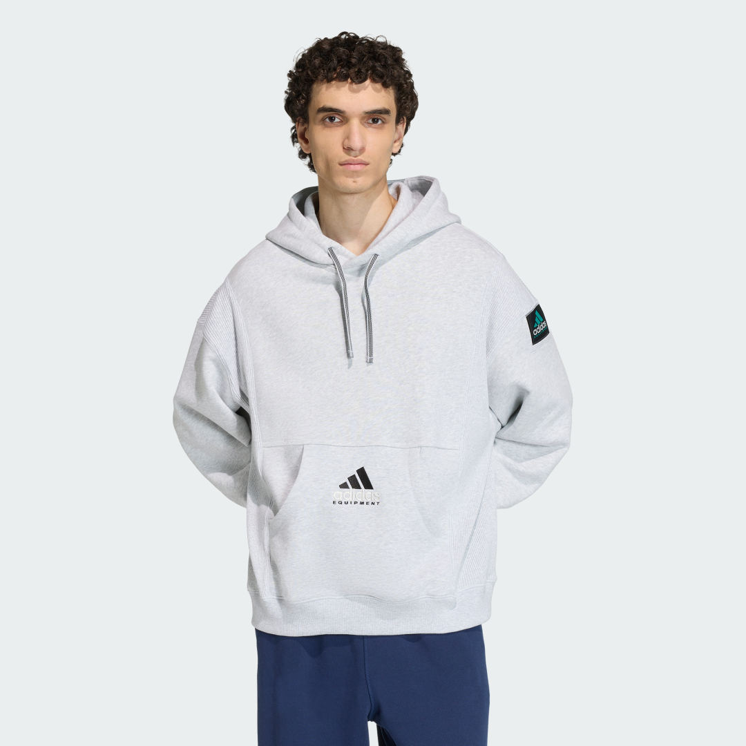 ADIDAS EQUIPMENT RIBBED HOODIE