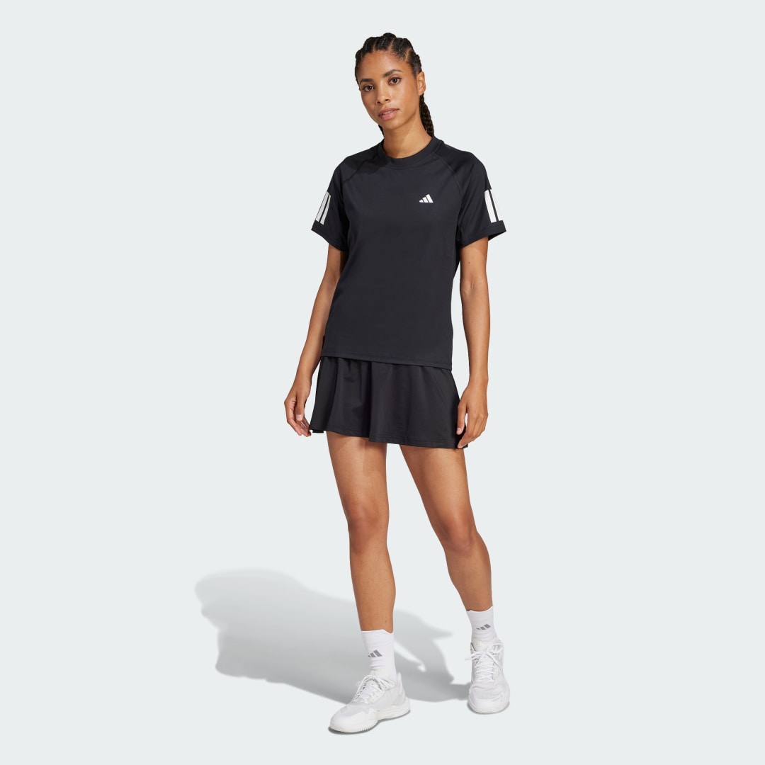 Adidas Club 3-Stripes Tennis Climacool T-shirt