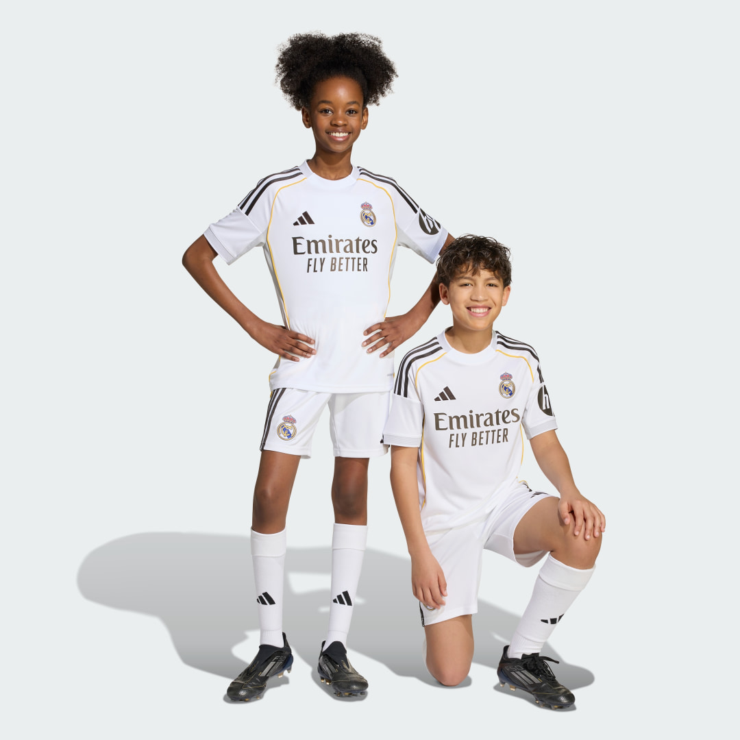 Adidas Real Madrid 25 26 Thuisshort Kids