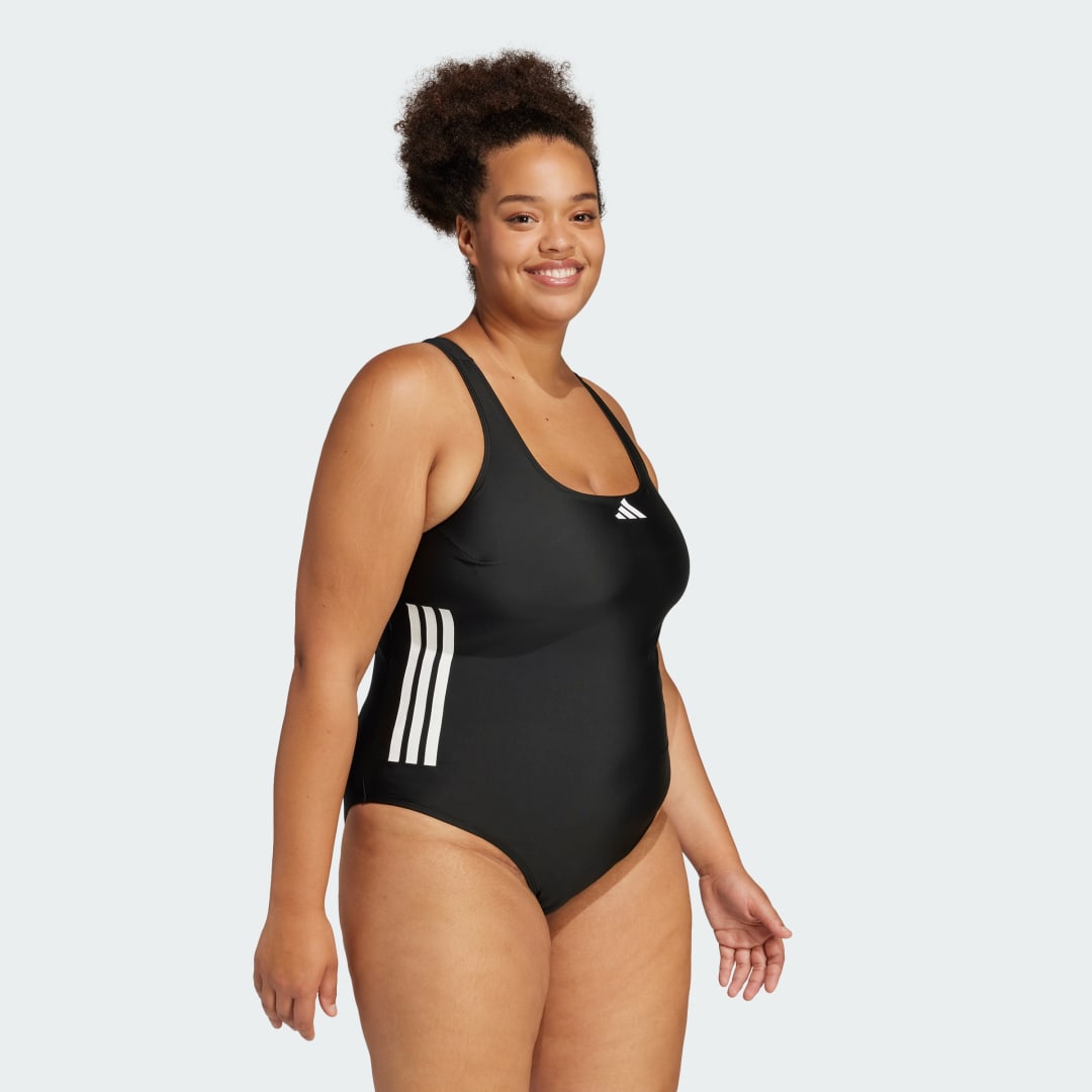 Adidas 3-Stripes C-Back Badpak (Grote Maat)