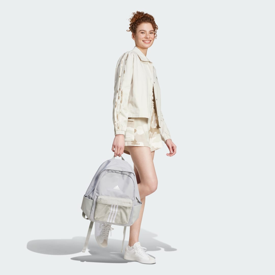 Adidas Essentials 3-Stripes Camo-Print Cargoshort