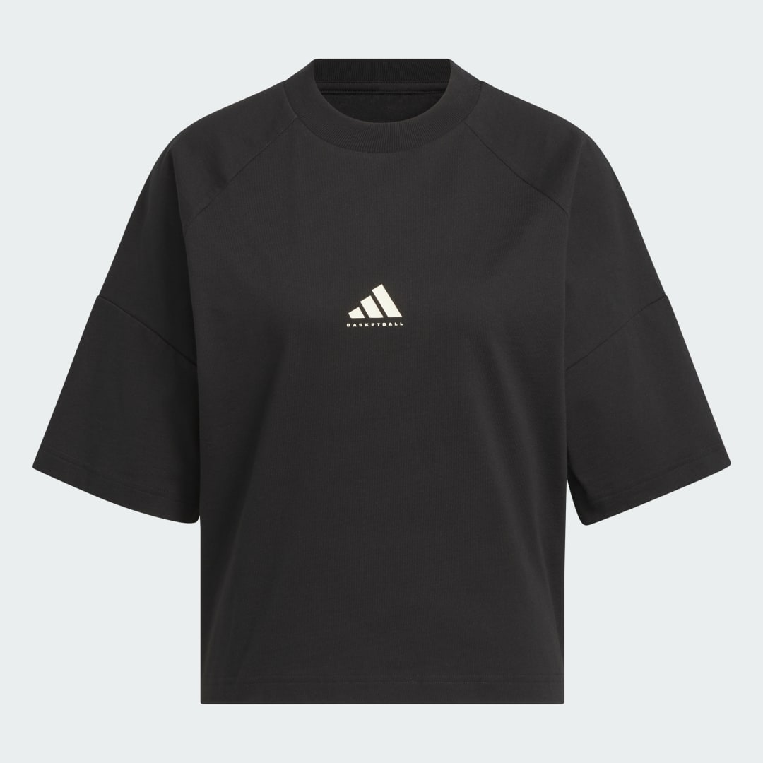 adidas Basketball Boxy T Shirt - vue 4
