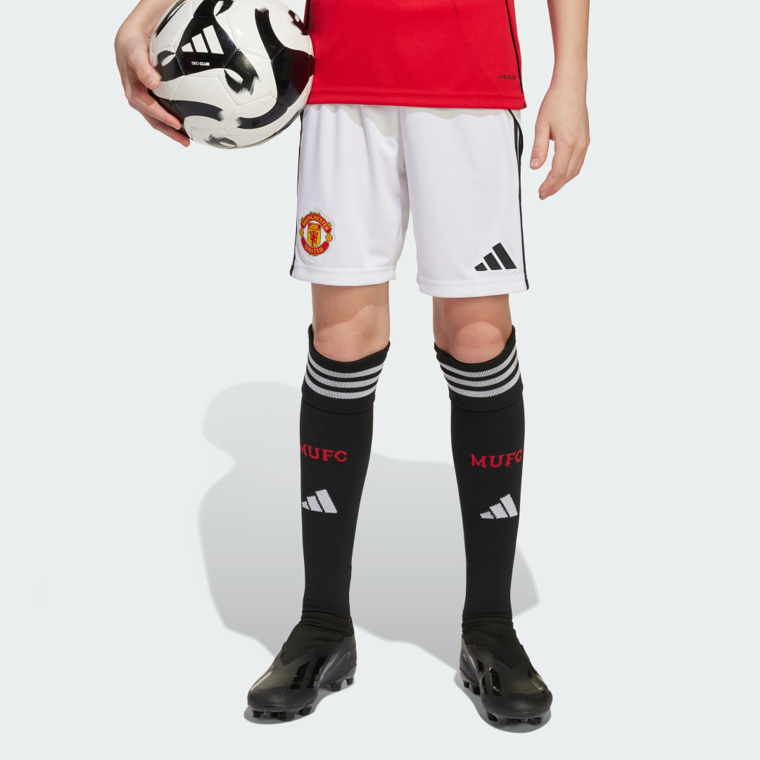 Adidas chester United 25 26 Thuisshort Kids