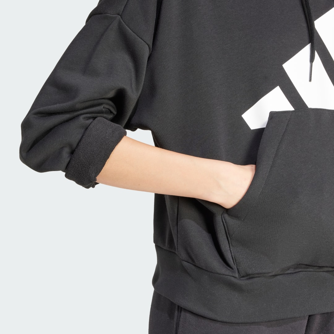Adidas Essentials Big Logo French Terry Loose Hoodie