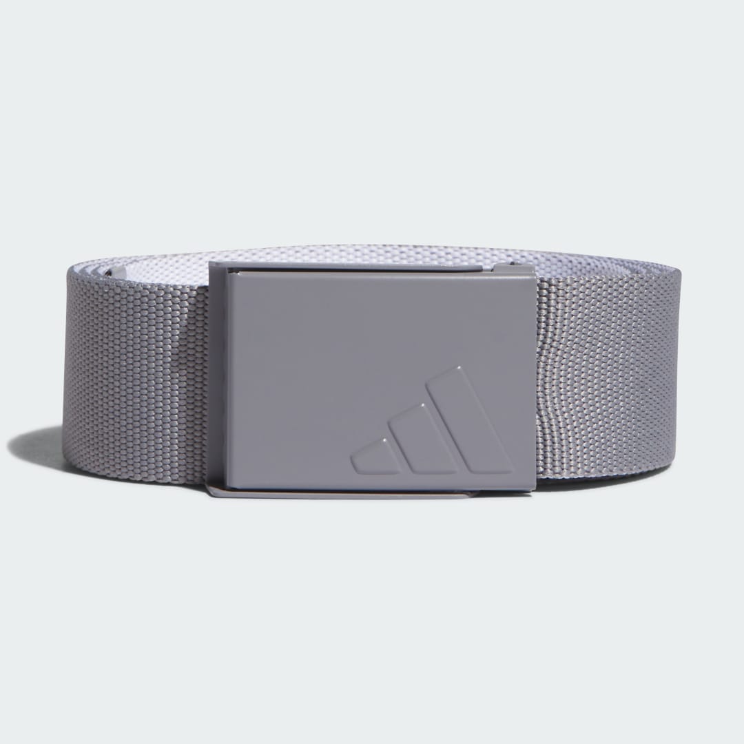 Image of adidas Reversible Webbing Belt Grey ONE SIZE - Golf Belts