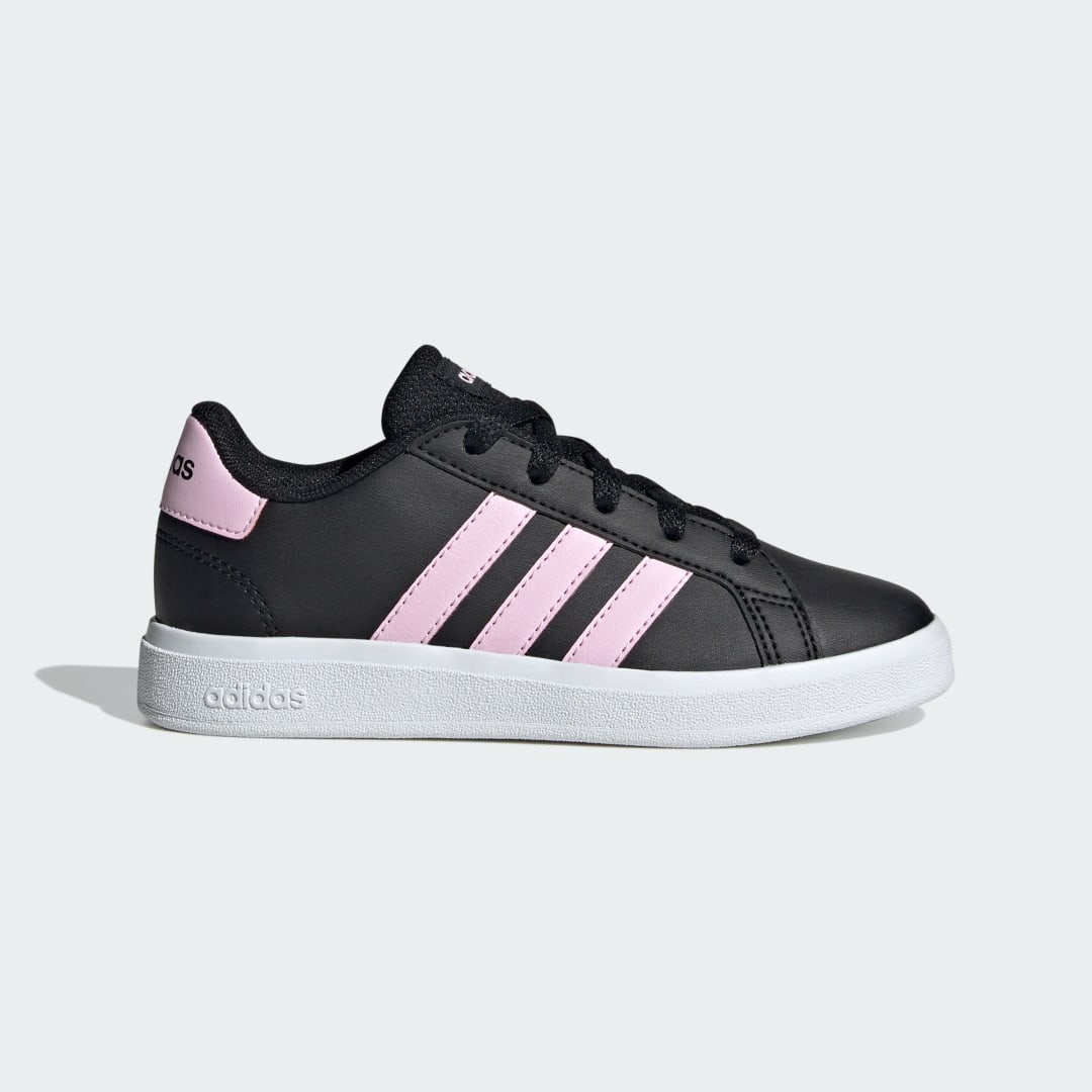 Adidas Grand Court Lifestyle Tennis Lace-up Core Black / Orchid Fusion / Core Black