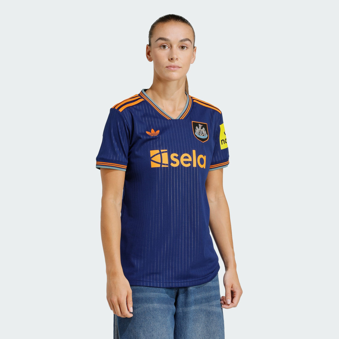 Adidas Originals Newcastle United FC 2025 26 Third Shirt Dames Blue- Dames Blue