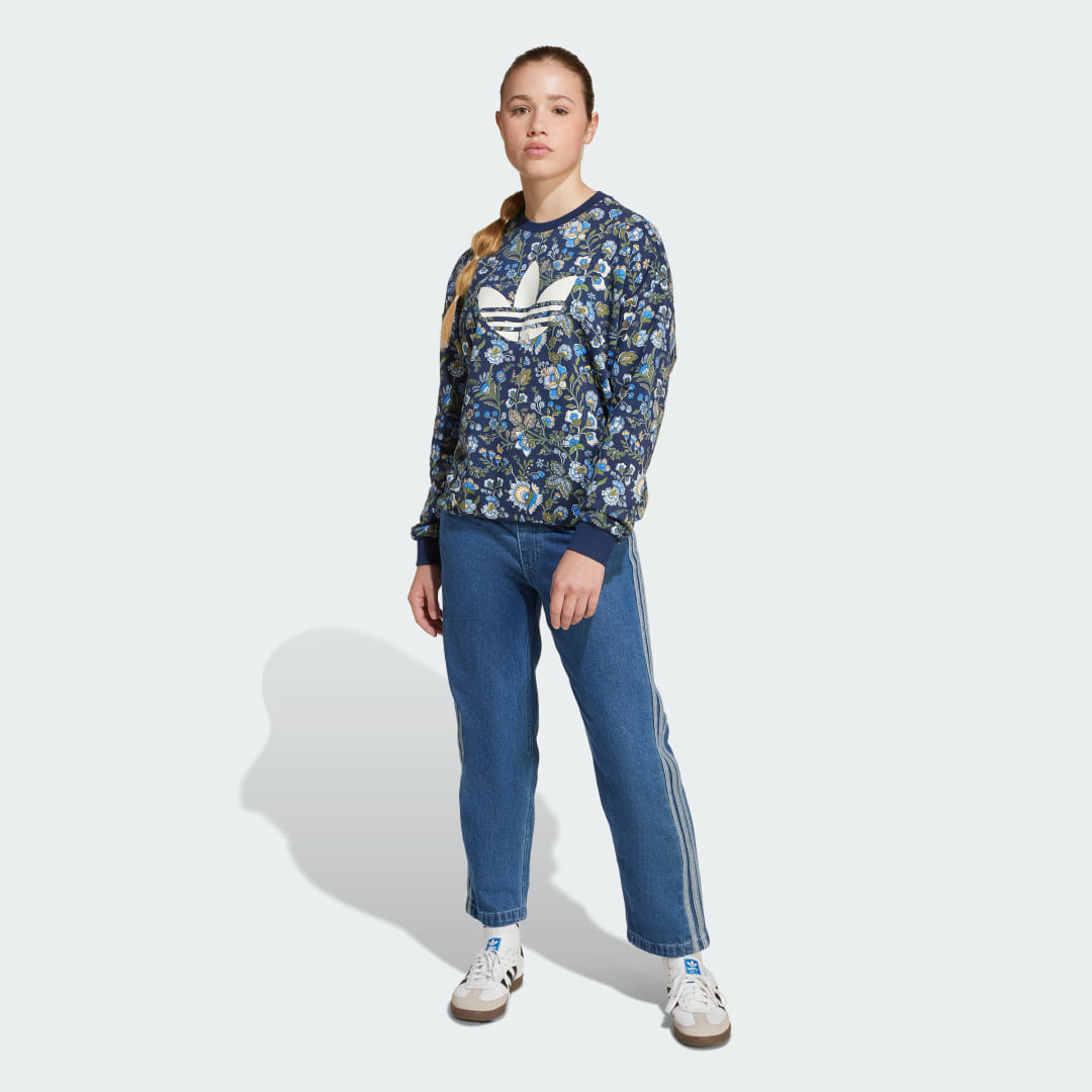 Sweat Shirt ras du cou Adidas Originals X Liberty London Enfants - vue 3