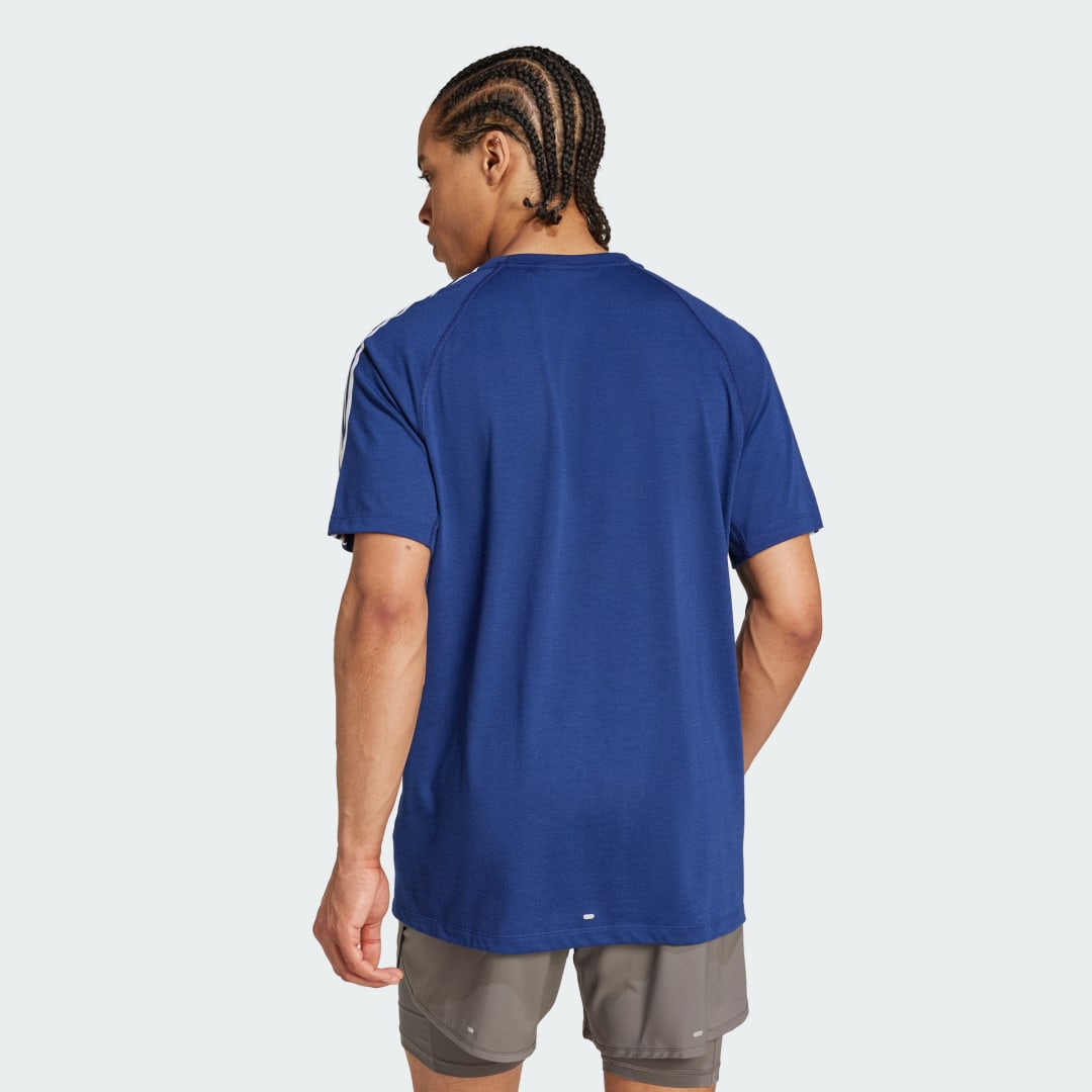 Adidas Own the Run 3-Stripes T-shirt