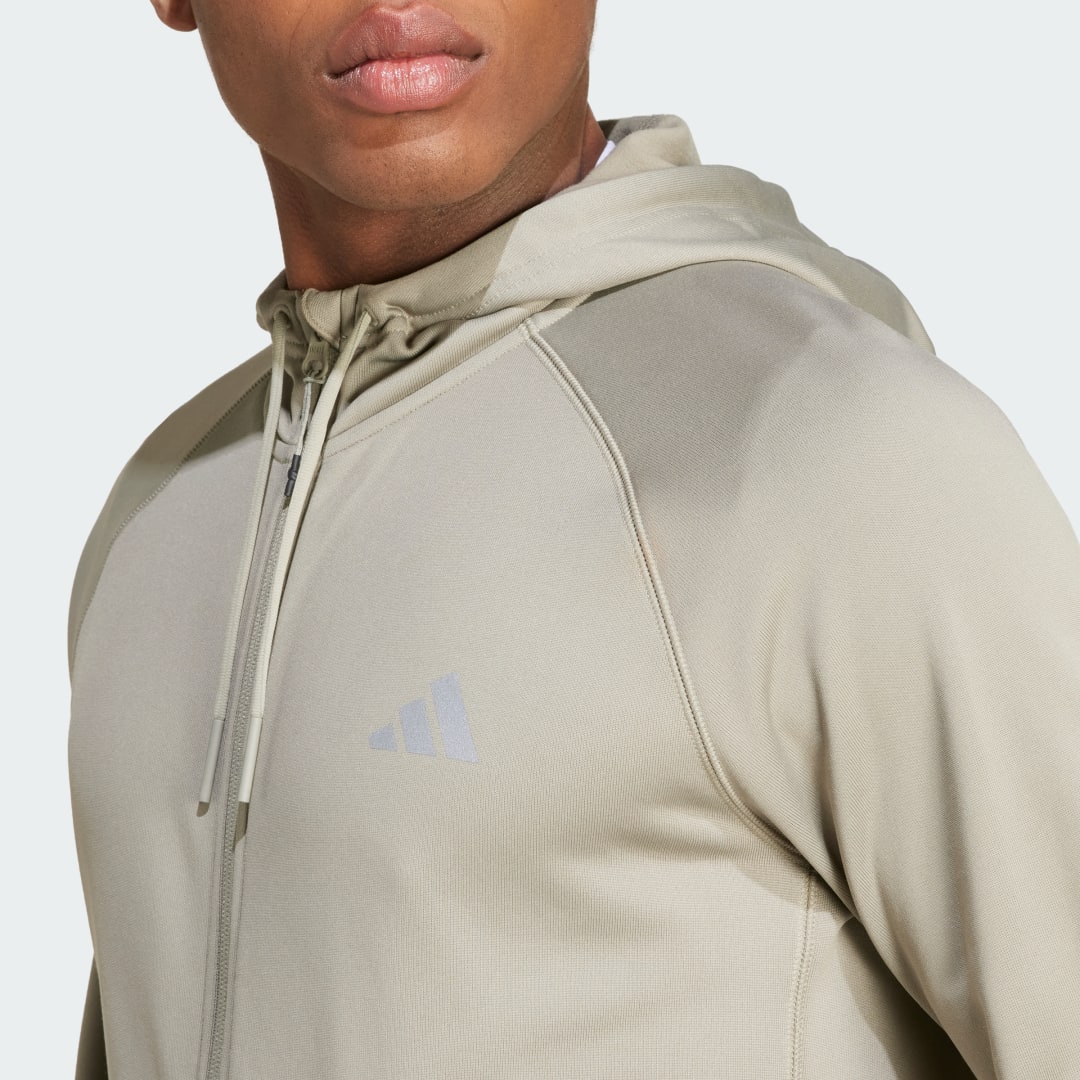 Adidas Game and Go Training Big Logo 3-Stripes Ritshoodie