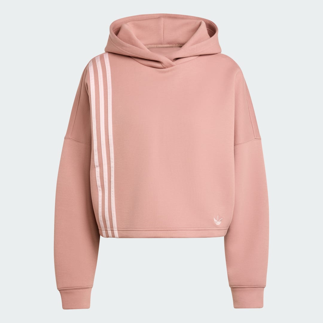 Adidas Off Placed 3-Stripes Hoodie