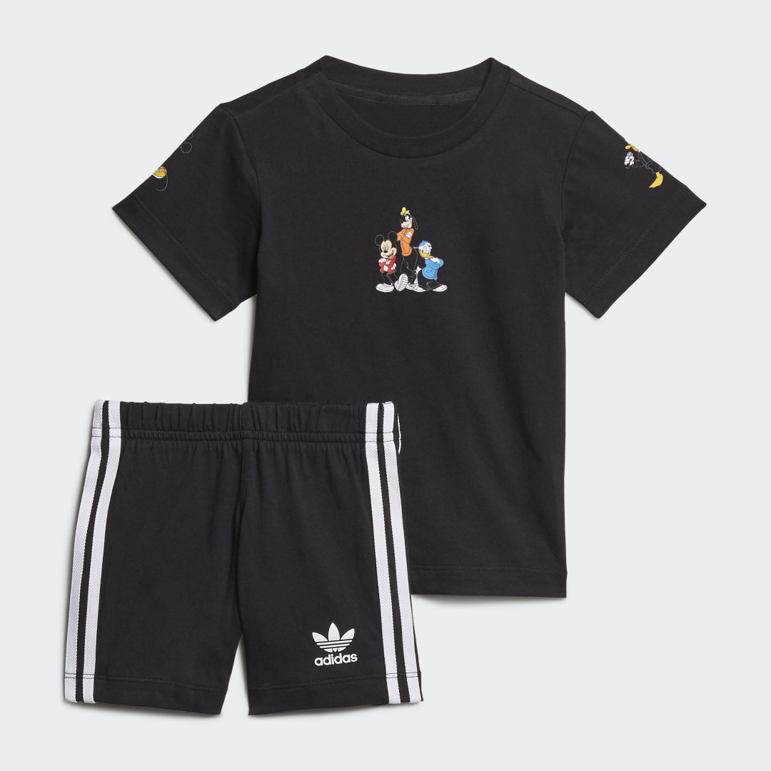 Disney Mickey and Friends Short en T-shirt Setje Disney Mickey and Friends Short en T-shirt Setje