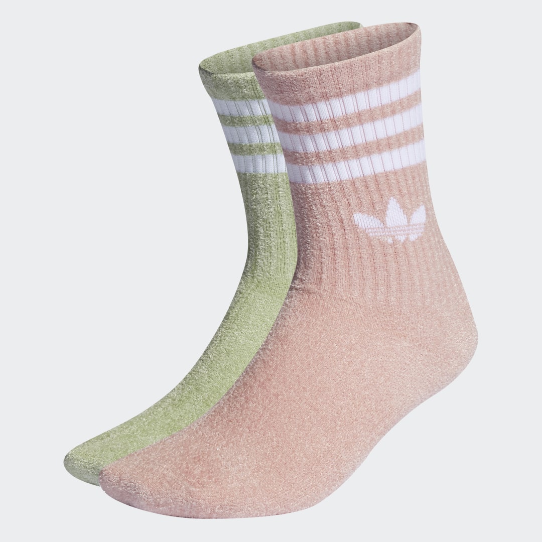 фото Две пары носков cozy crew mid-cut adidas originals