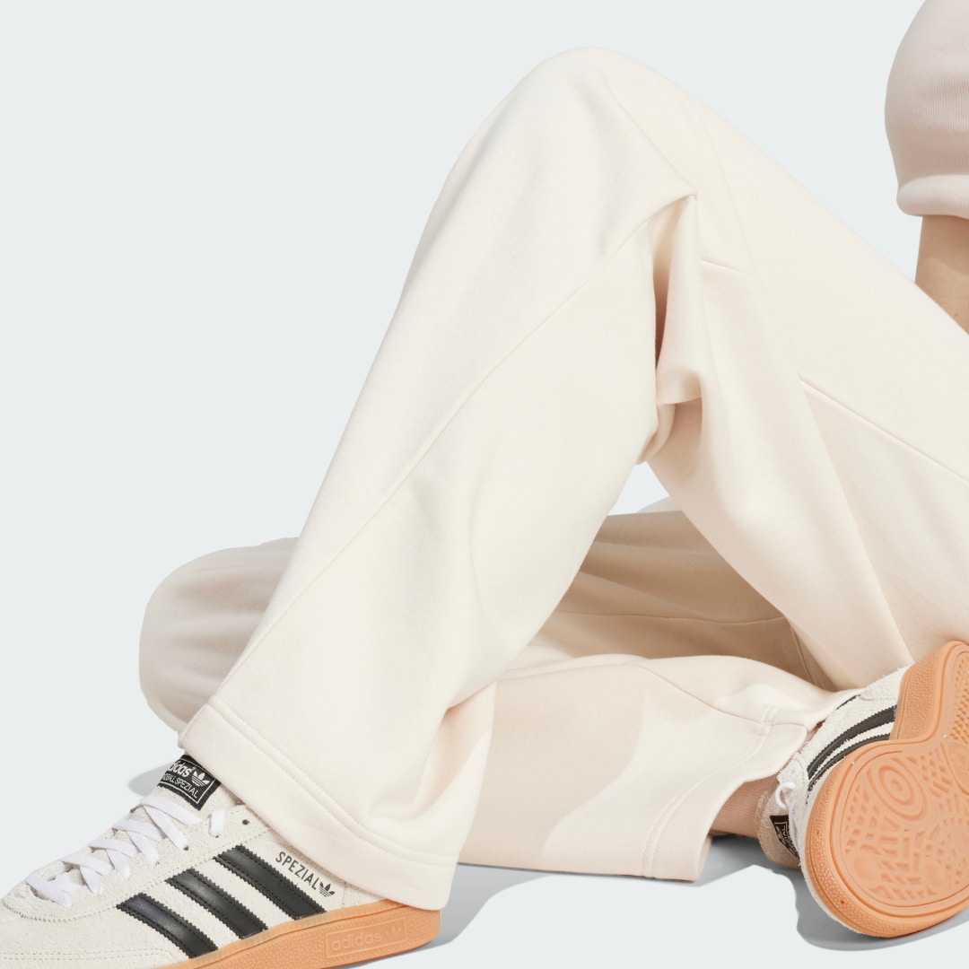 Adidas Wide Leg Fleece Broek